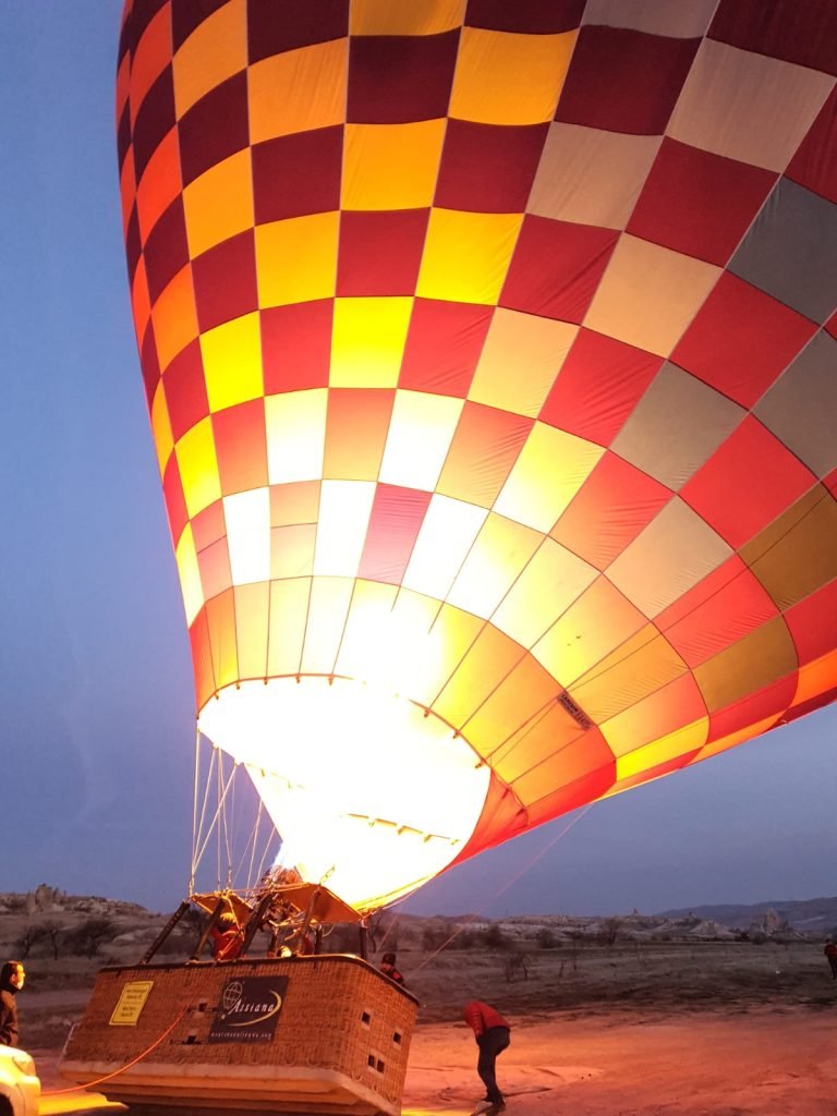hot air balloon