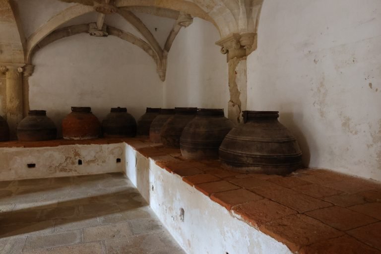 olive oil barrels