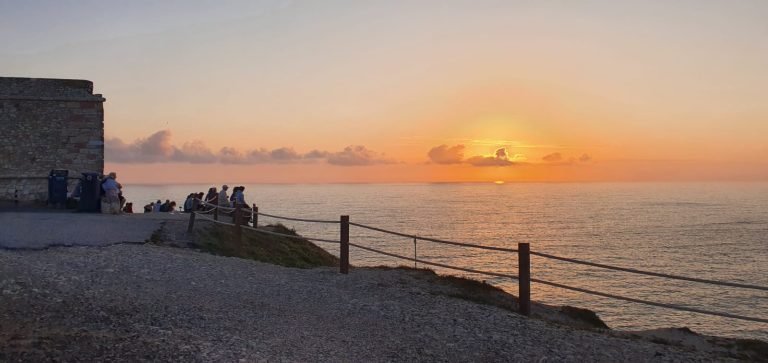 sunset Nazare