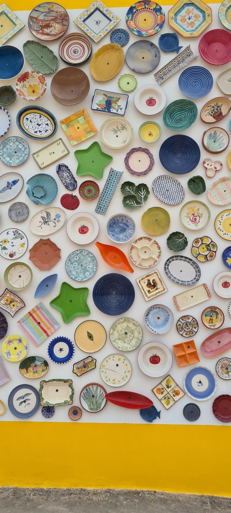 pottery wall