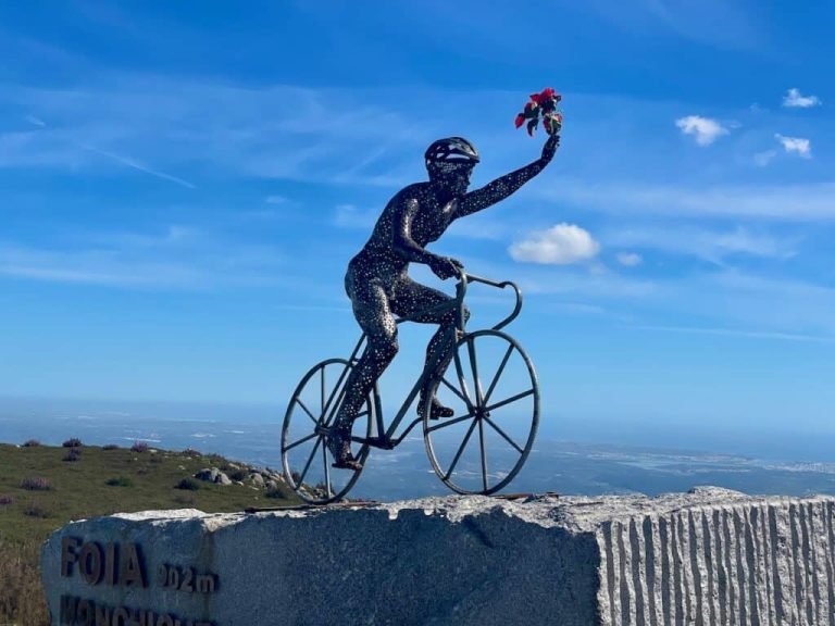 Cyclist Monument at Fóia
