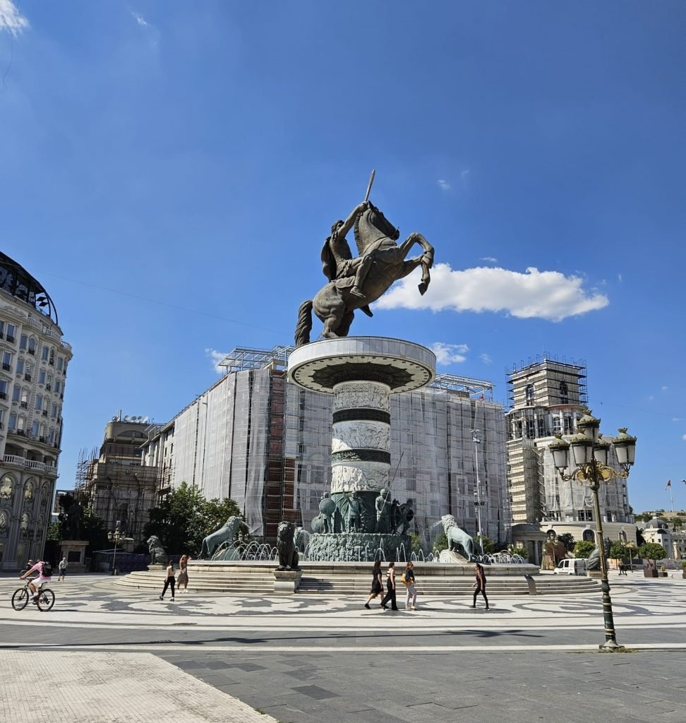 Alexander statue