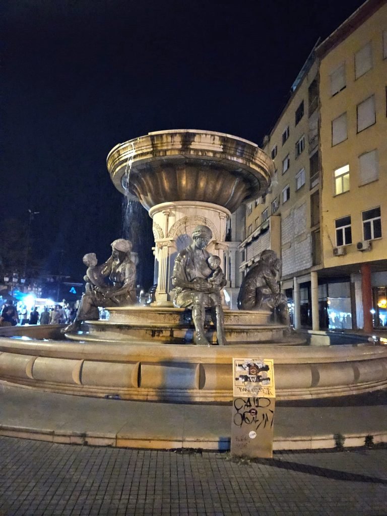 the mothers statue