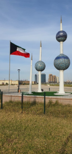 miniature kuwait towers