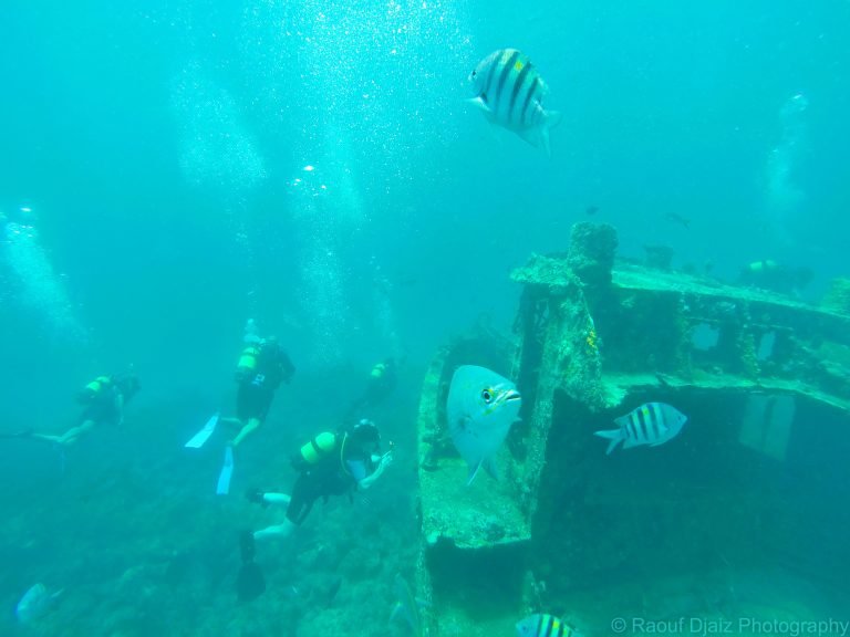 diving
